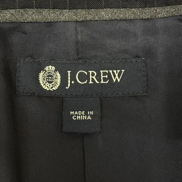 J Crew x Loro Piana Men Aldridge Jacket Blazer Size 44L 44 Long Wool C010 -14